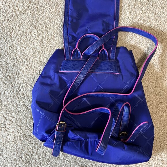 Vera Bradley Preppy Poly Backpack, Violet - Picture 3 of 7